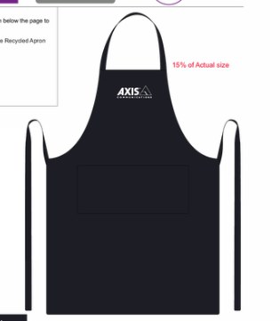 Shara 240 g/m2 Aware Recycled Apron - NAVY
